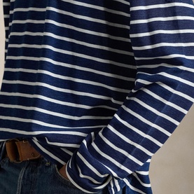 Logo Label Striped T-Shirt