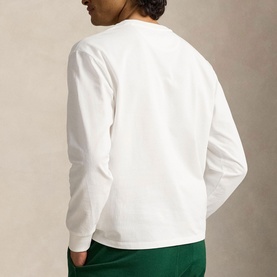 Wimbledon Logo Oversized Long-Sleeved T-Shirt