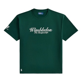 Wimbledon Logo Graphic Oversized T-Shirt
