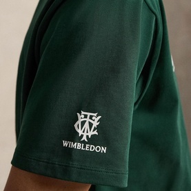 Wimbledon Logo Graphic Oversized T-Shirt