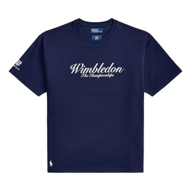 Wimbledon Logo Graphic Oversized T-Shirt