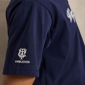 Wimbledon Logo Graphic Oversized T-Shirt