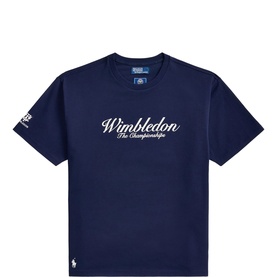 Wimbledon Logo Graphic Oversized T-Shirt