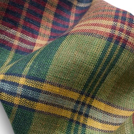 Check Linen Tie