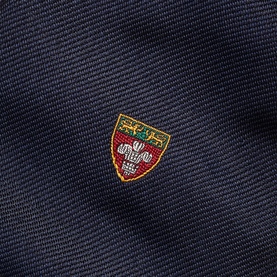 Silk Repp Logo Club Tie
