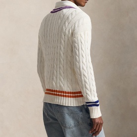 Embroidered Cricket Sweater