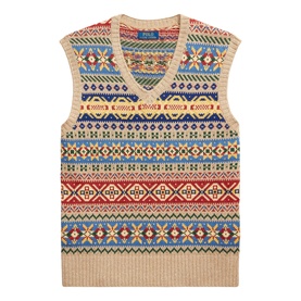 Fair Isle Knit Vest