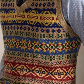 Fair Isle Knit Vest