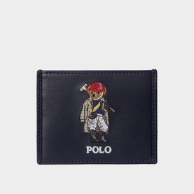 Polo Bear Leather Cardholder