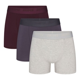 3" Boxer Briefs Three-Pack Raven Multi