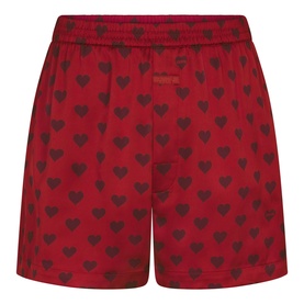 3" Boxer Red Heart Halfdrop