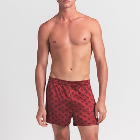 3" Boxer Red Heart Halfdrop