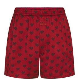 3" Boxer Red Heart Halfdrop