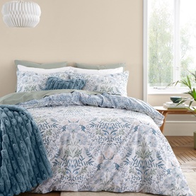 Hedgerow Hopper Duvet Set Blue