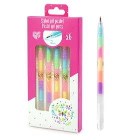 Pastel Gel Pens 6-Pack
