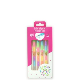 Pastel Gel Pens 6-Pack