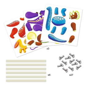 Dino Jumping Jacks Creative Set