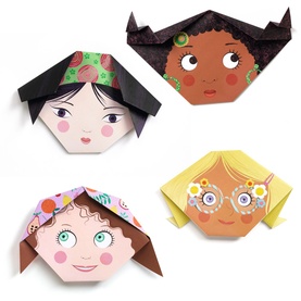 Pretty Faces Origami
