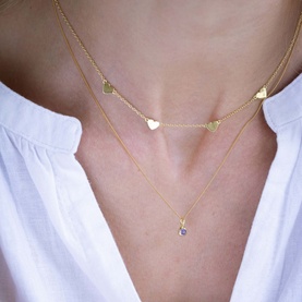 For Always Heart Chain Necklace
