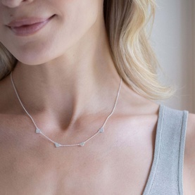 For Always Heart Chain Necklace