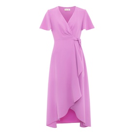 Julissa Asymmetric Wrap Dress