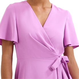 Julissa Asymmetric Wrap Dress