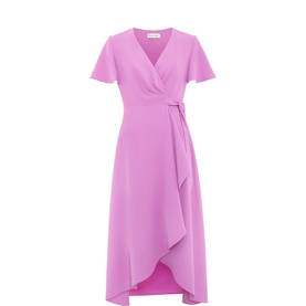 Julissa Asymmetric Wrap Dress