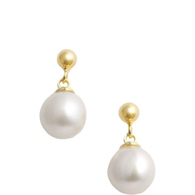 Maeve Drop Pearl Earrings