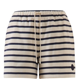 Stripe Logo Shorts