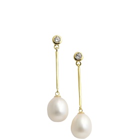 Silke Pearl Drop Earrings