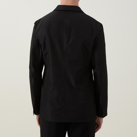 Textured Single Breasted Blazer