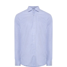 1863 Mini Check Single Cuff Shirt