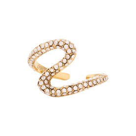 Freya Adjustable Wave Ring