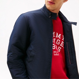 Harrington Logo Flag Bomber Jacket