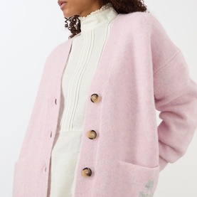 Eborah Logo Cardigan