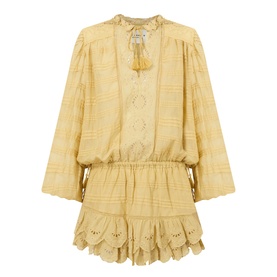 Preya Embroidered Mini Dress