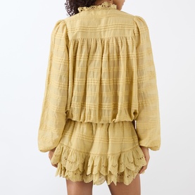 Preya Embroidered Mini Dress