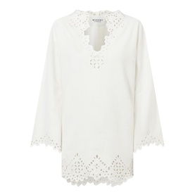 Sherazade Embroidered Mini Dress