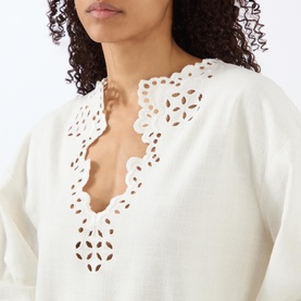 Sherazade Embroidered Mini Dress