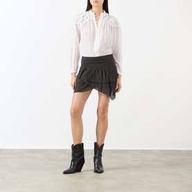 Dejha Ruffle Mini Skirt