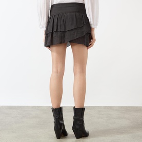 Dejha Ruffle Mini Skirt