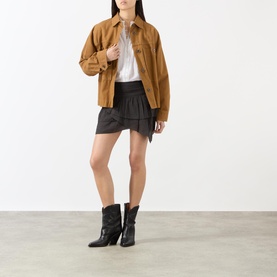 Dejha Ruffle Mini Skirt