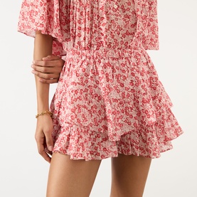 Jocadia Frill Floral Shorts