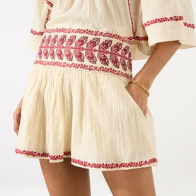 Picadilia Geometric Mini Skirt