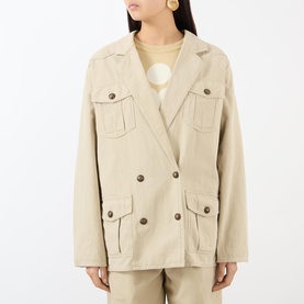 Nevala Double Breasted Utility Jacket