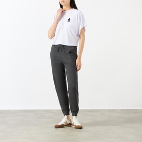 Kyanzae Pleated Logo T-Shirt