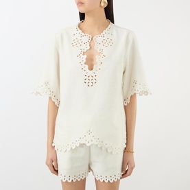 Shana Embroidered Top
