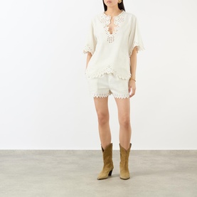 Shana Embroidered Top