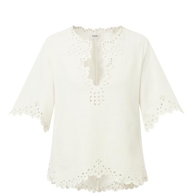 Shana Embroidered Top
