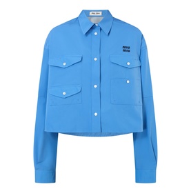 Logo Flap Pocket Overshirt